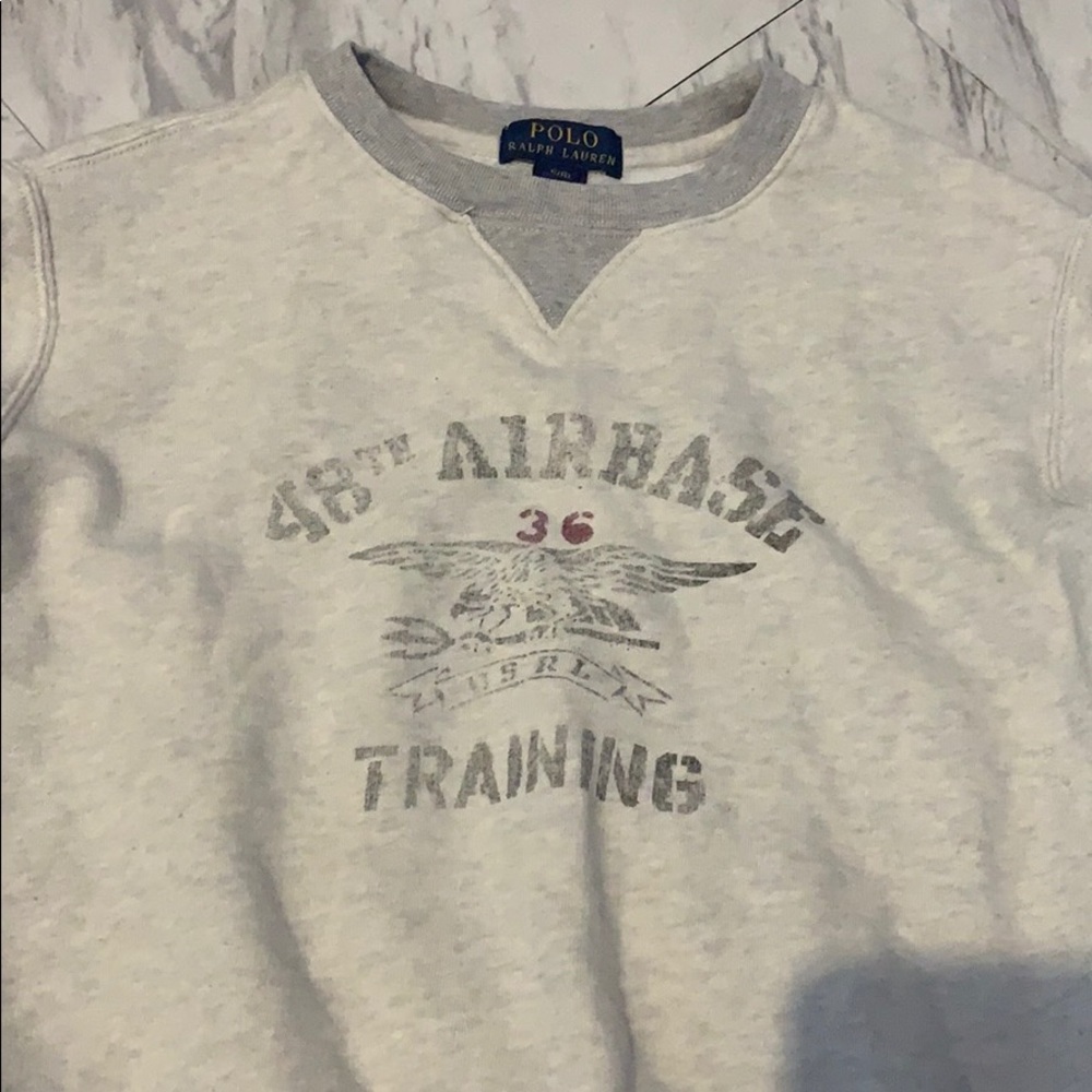 Kids polo sweatshirt